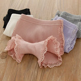3Pcs Cotton Girls Shorts Safety Pants Top Quality Kids Pants Underwear Children Summer Cute Bow Short Underpants for 1-12 Years