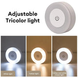 Energy Saving LED Home Appliance Sensor Night Light Home-appliance USB Rechargeable Room Decor Magnetic Wall Lamp Lighting - Idrilay