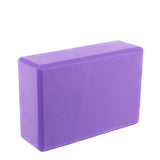 High Density Yoga Blocks -Firm EVA Foam Bricks - Gymnastics Block for Muscle Pain and Stress Purple - Idrilay