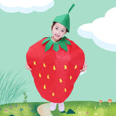 Kids Costumes Adorable Fruit & Vegetable Outfits for Boys & Girls - Strawberry Grape & Assorted Designs for Stage Performances - Idrilay