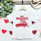 Little Miss / Mr Valentine Print Girls T-Shirt Wild Tee Girl Valentine's Day Party T Shirt Clothes Kid Gift Fashion Tops Tshirt - Idrilay