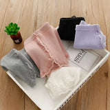 3Pcs Cotton Girls Shorts Safety Pants Top Quality Kids Pants Underwear Children Summer Cute Bow Short Underpants for 1-12 Years