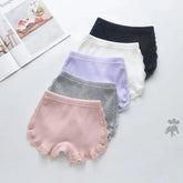 3Pcs Cotton Girls Shorts Safety Pants Top Quality Kids Pants Underwear Children Summer Cute Bow Short Underpants for 1-12 Years