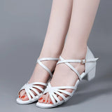Professional Latin dance shoes, girls' white dance shoes, children's dance shoes, girls' practice shoes, wholesale