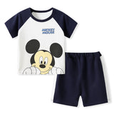 Trendy Casual 2 Piece/Sets For Girls Boys T-shirt +Shorts Tracksuits Baby Summer Short Sleeve Outfit New Fashion Costume