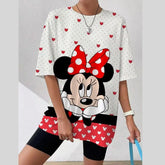 2026 M-ickey 3D Print T-shirt for Women Kids T-shirt Round Neck Clothes Pulovers Top Graphic T Shirts Casual