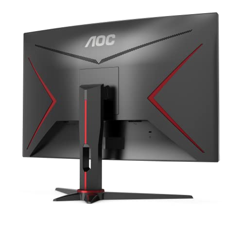 AOC Gaming Q27G2E - 27 INch QHD Monitor, 155Hz, 1ms MPRT, VA, FreeSync Premium, Shadow control, Low Input lag (2560 x 1440 @ 155Hz, 250 cd/m², HDMI 2.0 x 2, DisplayPort 1.2x1)