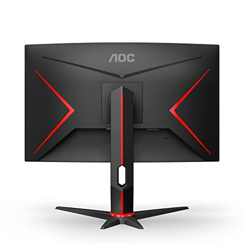 AOC Gaming Q27G2E - 27 INch QHD Monitor, 155Hz, 1ms MPRT, VA, FreeSync Premium, Shadow control, Low Input lag (2560 x 1440 @ 155Hz, 250 cd/m², HDMI 2.0 x 2, DisplayPort 1.2x1)