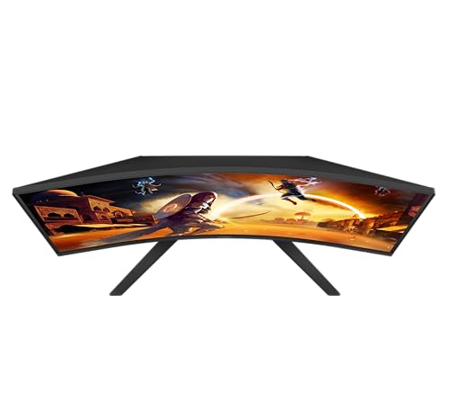 AOC Gaming Q27G2E - 27 INch QHD Monitor, 155Hz, 1ms MPRT, VA, FreeSync Premium, Shadow control, Low Input lag (2560 x 1440 @ 155Hz, 250 cd/m², HDMI 2.0 x 2, DisplayPort 1.2x1)