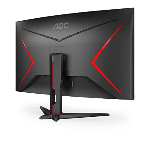 AOC Gaming Q27G2E - 27 INch QHD Monitor, 155Hz, 1ms MPRT, VA, FreeSync Premium, Shadow control, Low Input lag (2560 x 1440 @ 155Hz, 250 cd/m², HDMI 2.0 x 2, DisplayPort 1.2x1)