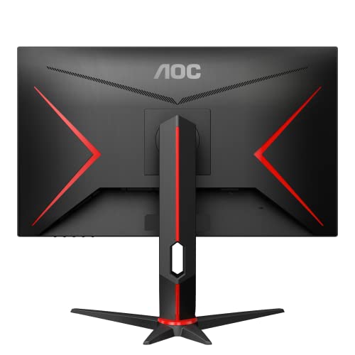 AOC Gaming Q27G2E - 27 INch QHD Monitor, 155Hz, 1ms MPRT, VA, FreeSync Premium, Shadow control, Low Input lag (2560 x 1440 @ 155Hz, 250 cd/m², HDMI 2.0 x 2, DisplayPort 1.2x1)