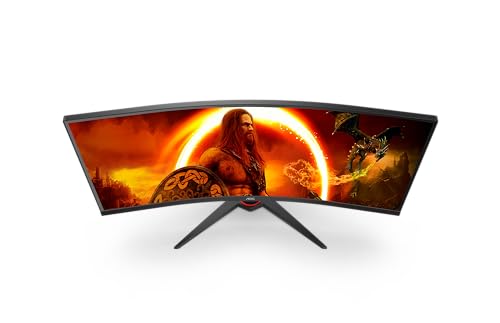 AOC Gaming Q27G2E - 27 INch QHD Monitor, 155Hz, 1ms MPRT, VA, FreeSync Premium, Shadow control, Low Input lag (2560 x 1440 @ 155Hz, 250 cd/m², HDMI 2.0 x 2, DisplayPort 1.2x1)