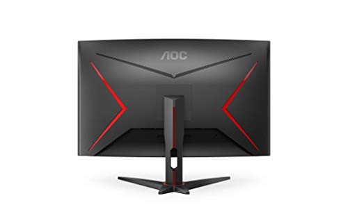 AOC Gaming Q27G2E - 27 INch QHD Monitor, 155Hz, 1ms MPRT, VA, FreeSync Premium, Shadow control, Low Input lag (2560 x 1440 @ 155Hz, 250 cd/m², HDMI 2.0 x 2, DisplayPort 1.2x1)