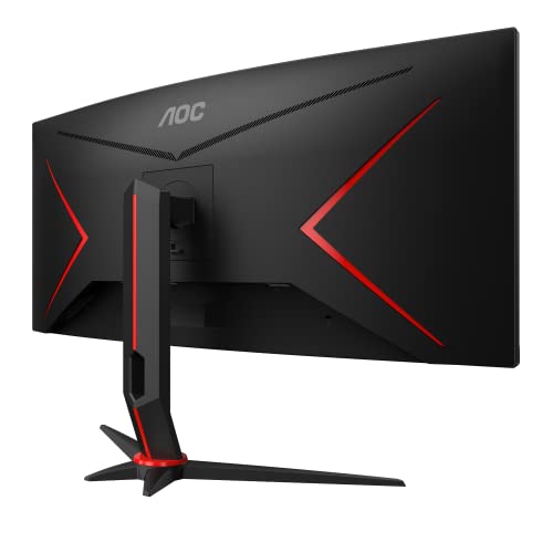 AOC Gaming Q27G2E - 27 INch QHD Monitor, 155Hz, 1ms MPRT, VA, FreeSync Premium, Shadow control, Low Input lag (2560 x 1440 @ 155Hz, 250 cd/m², HDMI 2.0 x 2, DisplayPort 1.2x1)