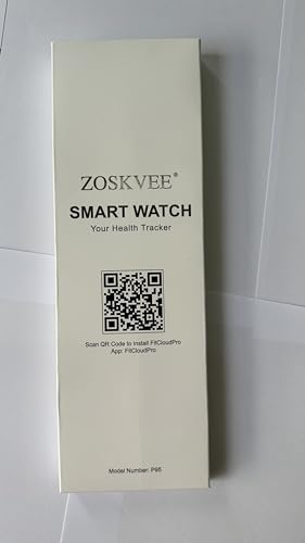 ZOSKVEE Smart Watch Answer/Make Calls, 2.01" Smartwatch Men Women, Fitness Watch with Blood Pressure, Sleep Monitor, Step Counter, 110+ Sports, IP68 Waterproof Fitness Smartwatches for Android iOS