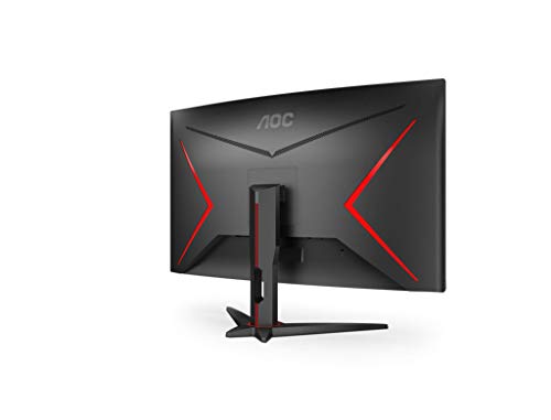 AOC Gaming Q27G2E - 27 INch QHD Monitor, 155Hz, 1ms MPRT, VA, FreeSync Premium, Shadow control, Low Input lag (2560 x 1440 @ 155Hz, 250 cd/m², HDMI 2.0 x 2, DisplayPort 1.2x1)