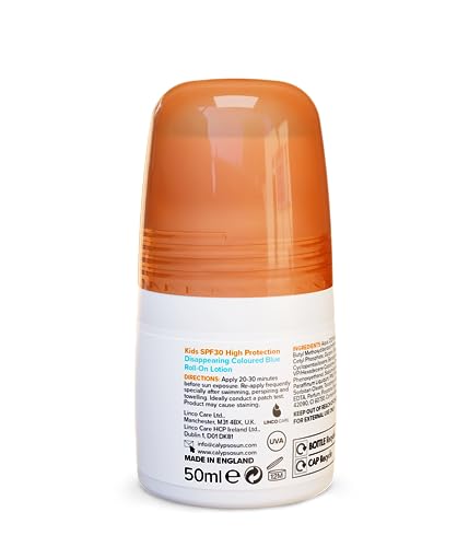 Calypso Kids Blue Roll On SPF50, 50ml