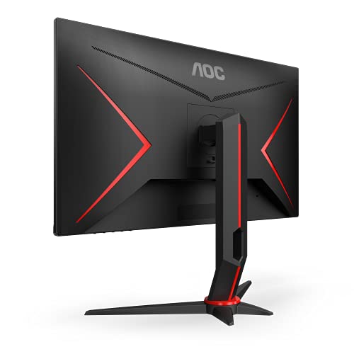 AOC Gaming Q27G2E - 27 INch QHD Monitor, 155Hz, 1ms MPRT, VA, FreeSync Premium, Shadow control, Low Input lag (2560 x 1440 @ 155Hz, 250 cd/m², HDMI 2.0 x 2, DisplayPort 1.2x1)