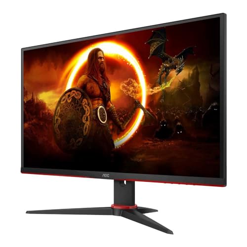 AOC Gaming Q27G2E - 27 INch QHD Monitor, 155Hz, 1ms MPRT, VA, FreeSync Premium, Shadow control, Low Input lag (2560 x 1440 @ 155Hz, 250 cd/m², HDMI 2.0 x 2, DisplayPort 1.2x1)