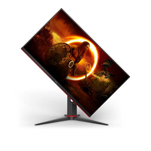 AOC Gaming Q27G2E - 27 INch QHD Monitor, 155Hz, 1ms MPRT, VA, FreeSync Premium, Shadow control, Low Input lag (2560 x 1440 @ 155Hz, 250 cd/m², HDMI 2.0 x 2, DisplayPort 1.2x1)