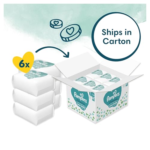 Pampers Baby Nappies Size 1 (2-5 kg / 4-11 lbs), Harmonie, 102 Nappies, Saving Pack, Baby Essentials for Newborn