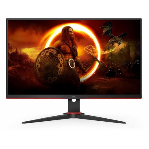 AOC Gaming Q27G2E - 27 INch QHD Monitor, 155Hz, 1ms MPRT, VA, FreeSync Premium, Shadow control, Low Input lag (2560 x 1440 @ 155Hz, 250 cd/m², HDMI 2.0 x 2, DisplayPort 1.2x1)