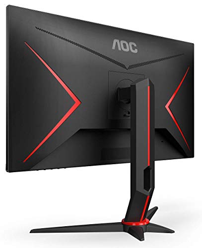 AOC Gaming Q27G2E - 27 INch QHD Monitor, 155Hz, 1ms MPRT, VA, FreeSync Premium, Shadow control, Low Input lag (2560 x 1440 @ 155Hz, 250 cd/m², HDMI 2.0 x 2, DisplayPort 1.2x1)