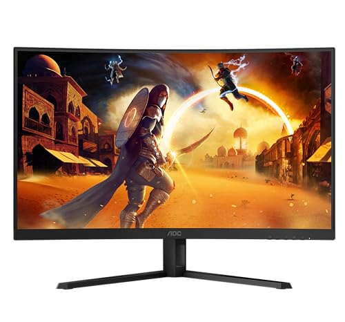 AOC Gaming Q27G2E - 27 INch QHD Monitor, 155Hz, 1ms MPRT, VA, FreeSync Premium, Shadow control, Low Input lag (2560 x 1440 @ 155Hz, 250 cd/m², HDMI 2.0 x 2, DisplayPort 1.2x1)