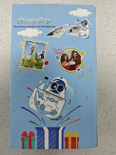 Gofunly Kids Camera Instant Print, 2.4'' Instant Camera for Kids with 32G Card & Print Photo Paper, 1080P HD Video Kids Digital Toddler Toy Camera, Christmas Birthday Gift for Girls Age 3-12 Years Old