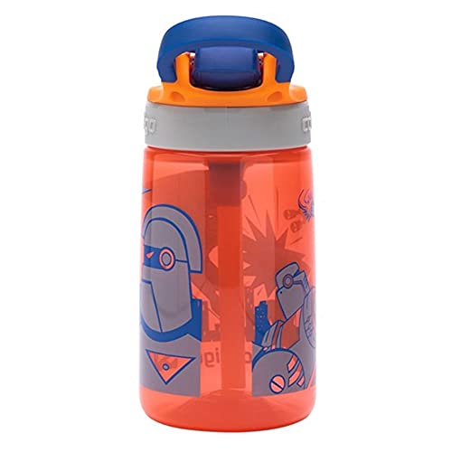 Contigo Gizmo Flip Autospout Kids Water Bottle with Flip Straw