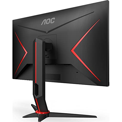 AOC Gaming Q27G2E - 27 INch QHD Monitor, 155Hz, 1ms MPRT, VA, FreeSync Premium, Shadow control, Low Input lag (2560 x 1440 @ 155Hz, 250 cd/m², HDMI 2.0 x 2, DisplayPort 1.2x1)