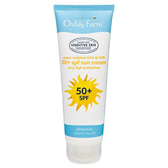 Childs Farm Kids And Baby Sun Lotion Roll-On SPF 50plus Water Resistant UVA And UVB Very High Protection Suitable Dry, Sensitive And Eczema-prone Skin 50ml, White, 1, 85.65 Grams