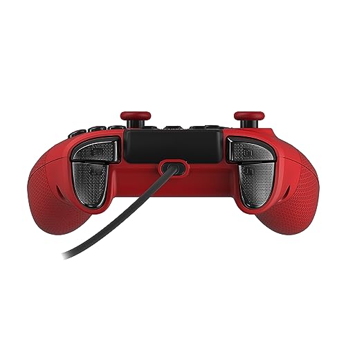 Turtle Beach React-R Red Wired Gaming Controller with Audio Controls, Mappable Buttons & Textured Grips for Xbox Series X|S, Xbox One & PC [Officially Licensed for Xbox]