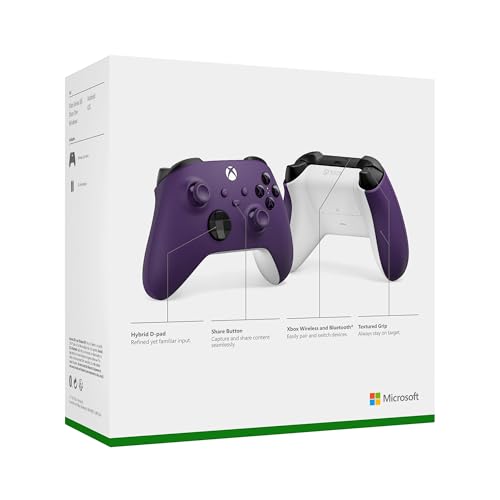 Xbox Wireless Controller – Astral Purple for Xbox Series X|S, Xbox One, and Windows Devices