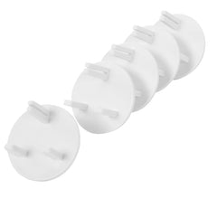 Norjews 20 Pack Plug Socket Covers UK, Child Safety Plug Socket Sovers Baby UK, Socket Protectors for Sockets UK - White