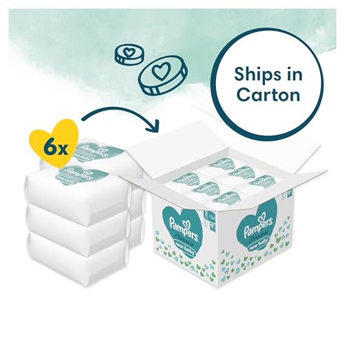 Pampers Baby Nappies Size 1 (2-5 kg / 4-11 lbs), Harmonie, 102 Nappies, Saving Pack, Baby Essentials for Newborn