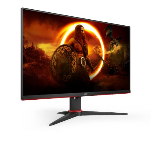 AOC Gaming Q27G2E - 27 INch QHD Monitor, 155Hz, 1ms MPRT, VA, FreeSync Premium, Shadow control, Low Input lag (2560 x 1440 @ 155Hz, 250 cd/m², HDMI 2.0 x 2, DisplayPort 1.2x1)