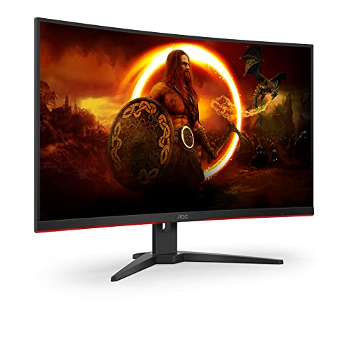 AOC Gaming Q27G2E - 27 INch QHD Monitor, 155Hz, 1ms MPRT, VA, FreeSync Premium, Shadow control, Low Input lag (2560 x 1440 @ 155Hz, 250 cd/m², HDMI 2.0 x 2, DisplayPort 1.2x1)