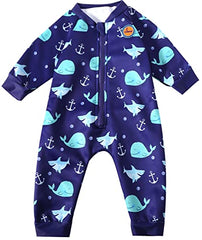 Swimbubs Baby Swimming Warm Suit Boys Fleece Lined Wetsuit Girls UV UPF50 Sun Protection Swimsuit