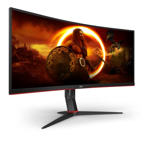 AOC Gaming Q27G2E - 27 INch QHD Monitor, 155Hz, 1ms MPRT, VA, FreeSync Premium, Shadow control, Low Input lag (2560 x 1440 @ 155Hz, 250 cd/m², HDMI 2.0 x 2, DisplayPort 1.2x1)