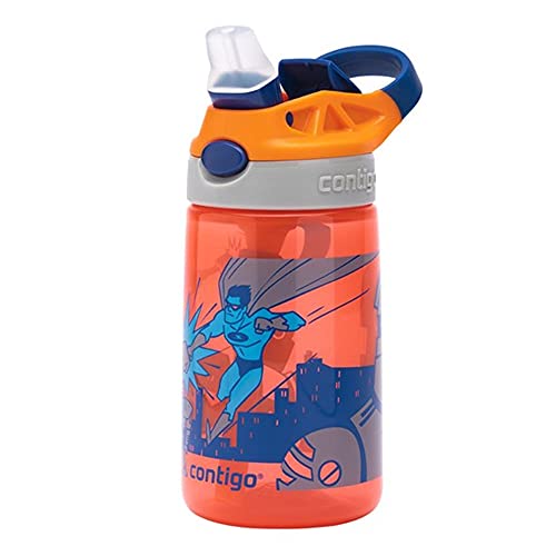 Contigo Gizmo Flip Autospout Kids Water Bottle with Flip Straw