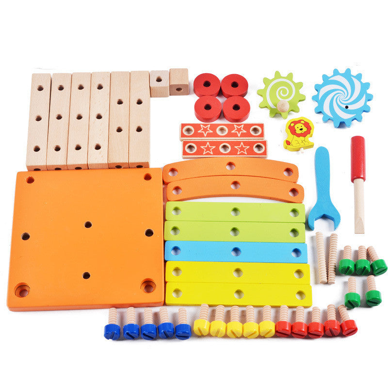 Children's Chair Building Block Toys