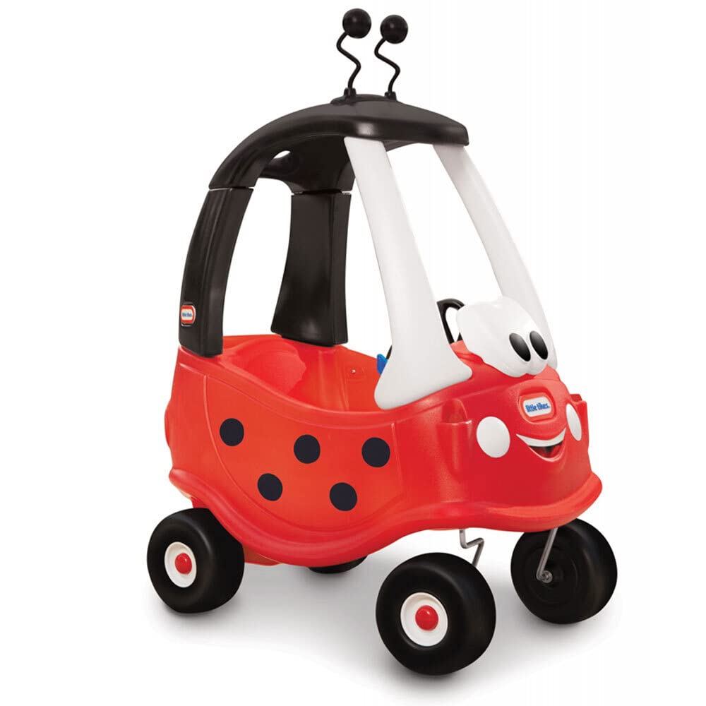 Little Tikes Dino Cozy Coupe Car. Kids Ride-On, Foot to Floor Slider, Mini Vehicle Push Car With Real Working Horn, Clicking Ignition Switch & Petrol Cap. For Ages 18 Months+