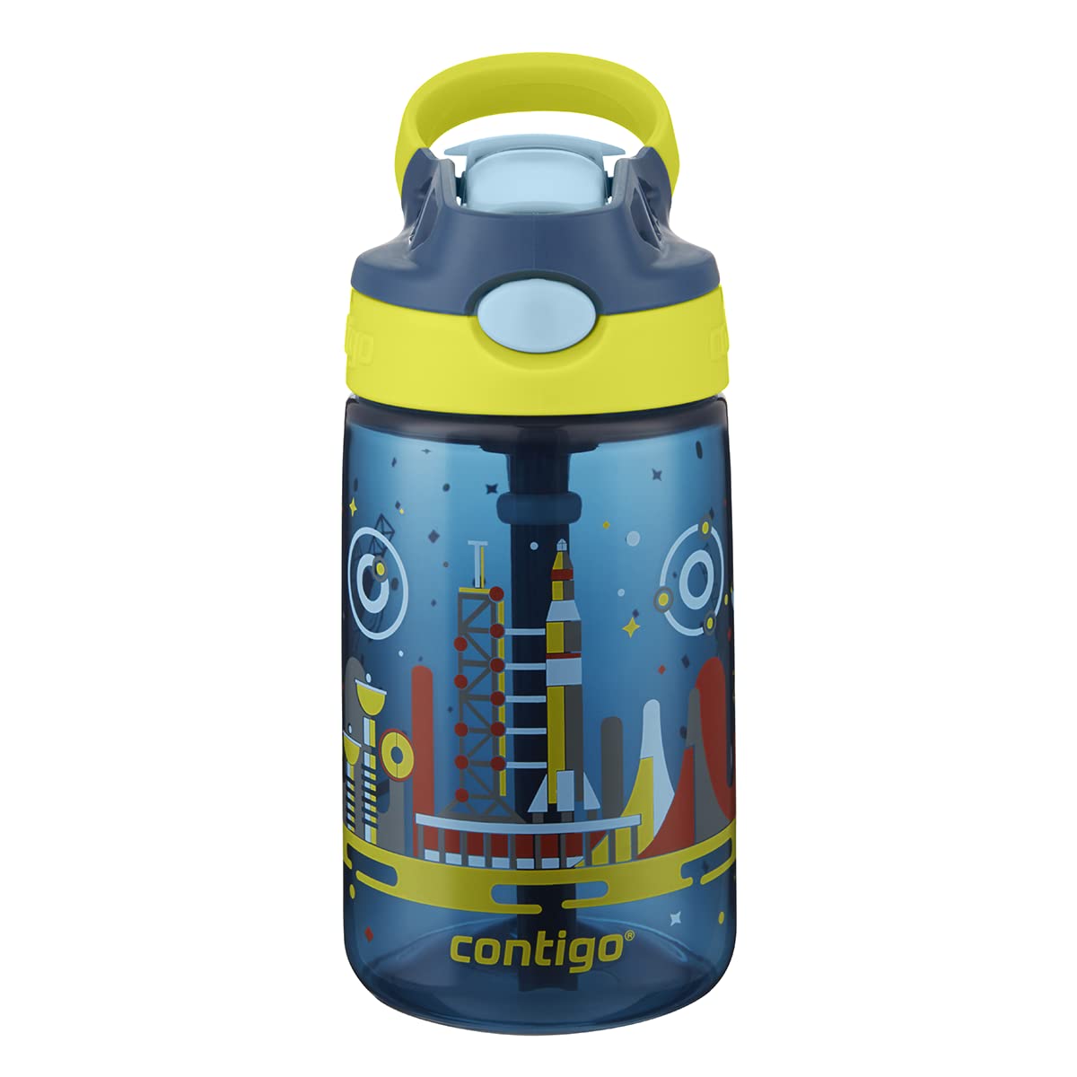 Contigo Gizmo Flip Autospout Kids Water Bottle with Flip Straw