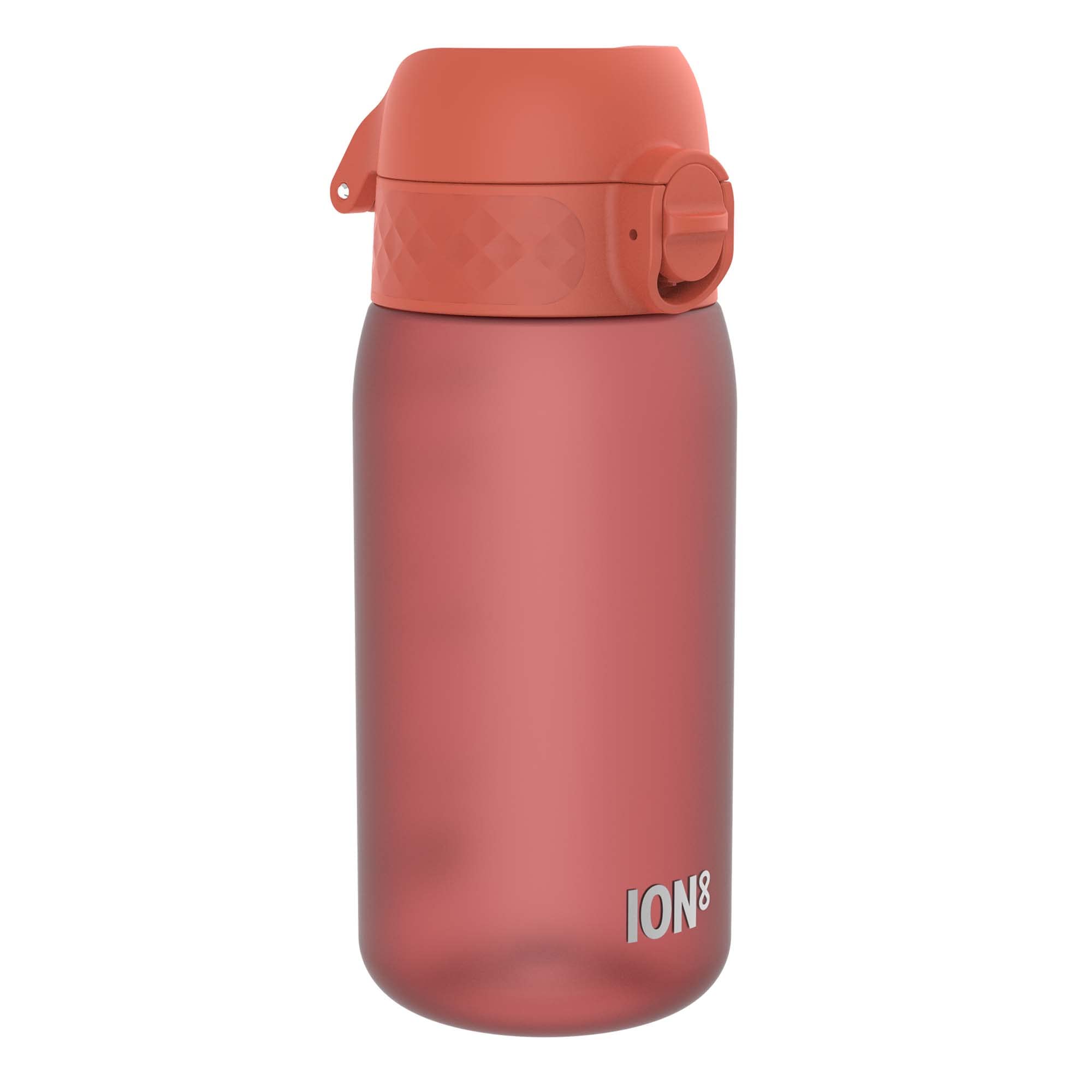 Ion8 Kids Water Bottle (350ml) Leak-proof Drinking Bottle, Triple Lock Lid to Prevent Spills, Easy to Clean & BPA Free, Carry Handle with Full Flip Lid, Ideal for Little Hands & Lunch Boxes