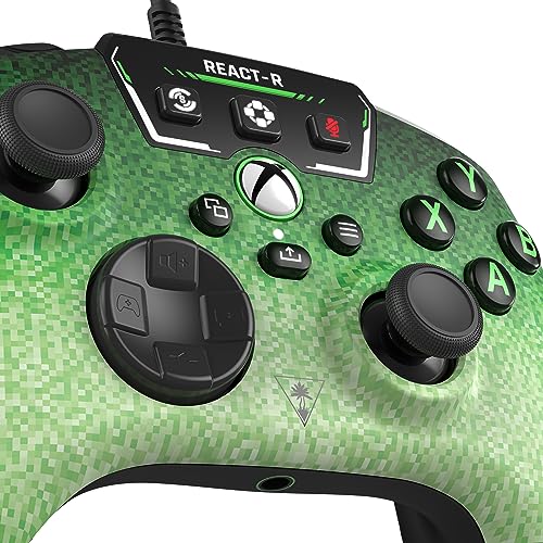 Turtle Beach React-R Red Wired Gaming Controller with Audio Controls, Mappable Buttons & Textured Grips for Xbox Series X|S, Xbox One & PC [Officially Licensed for Xbox]