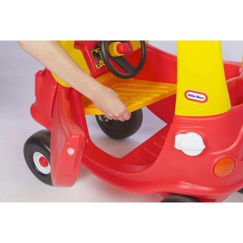 Little Tikes Dino Cozy Coupe Car. Kids Ride-On, Foot to Floor Slider, Mini Vehicle Push Car With Real Working Horn, Clicking Ignition Switch & Petrol Cap. For Ages 18 Months+