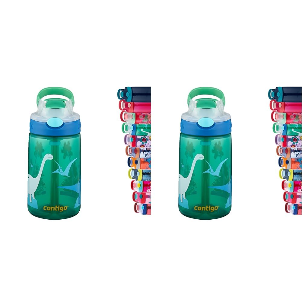 Contigo Gizmo Flip Autospout Kids Water Bottle with Flip Straw