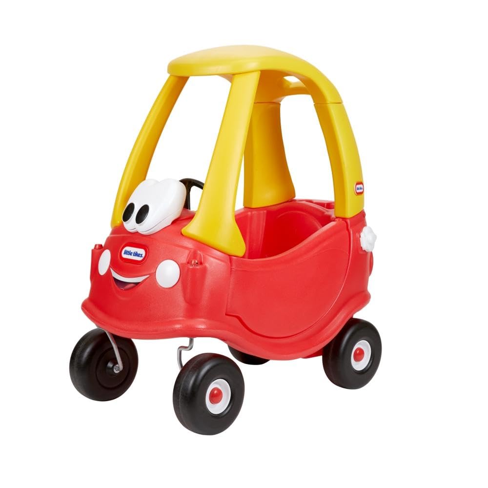 Little Tikes Dino Cozy Coupe Car. Kids Ride-On, Foot to Floor Slider, Mini Vehicle Push Car With Real Working Horn, Clicking Ignition Switch & Petrol Cap. For Ages 18 Months+