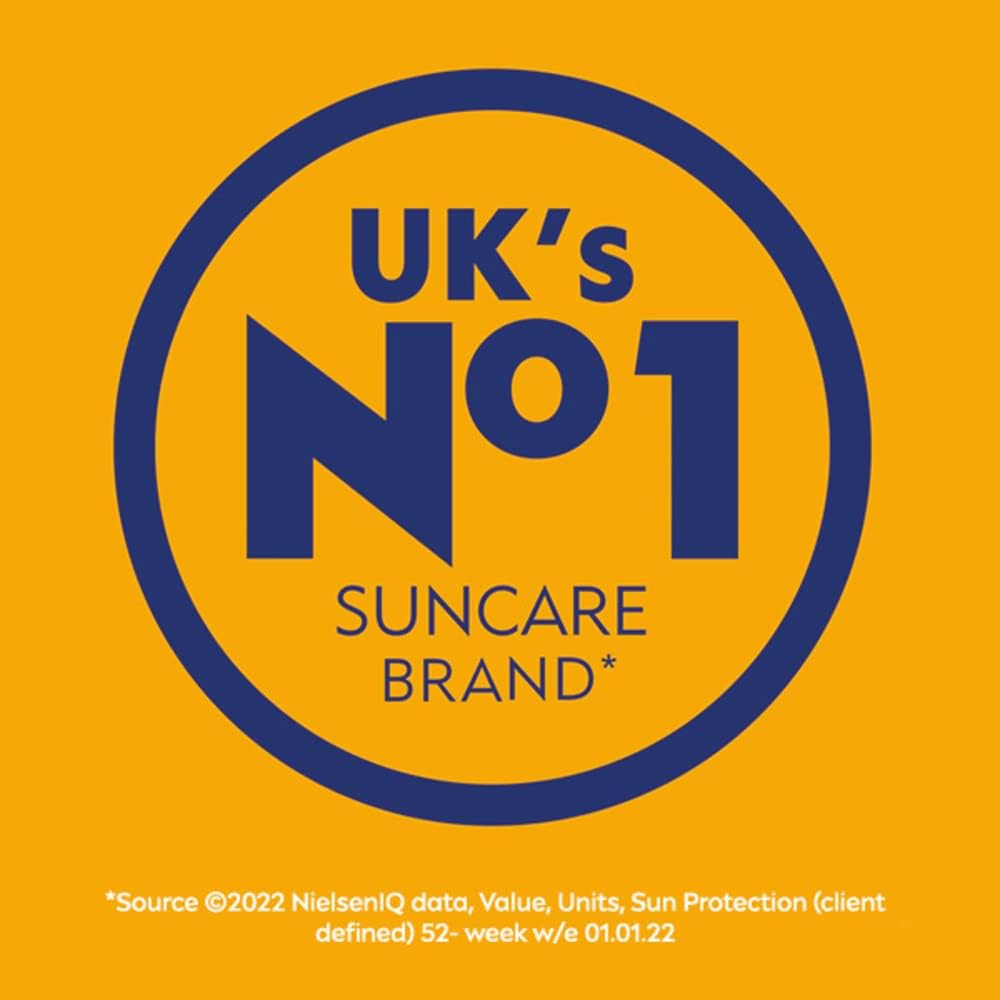 NIVEA Sun Kids Protect & Care SPF 50+ Roll On (50ml), Sunscreen with SPF 50, Roll-On Kids Sun Cream for Delicate Skin, Immediately Protects Against Sun Exposure